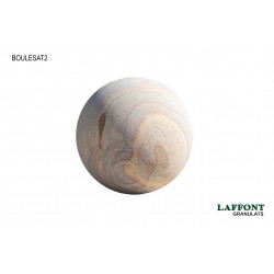 SPHERE SATURNE GRES RAINBOW Ø 20 CM