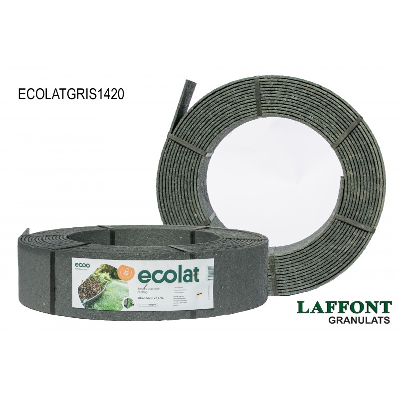 ECOLAT GRIS 14 CM - ROULEAU 20 M