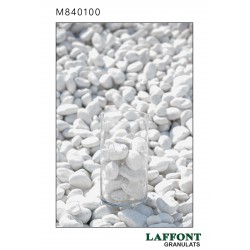 GALETS MARBRE BLANC 40/100