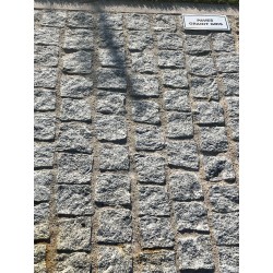 PAVES GRANIT 8X10X5 CM (10 M² / TONNE) - GRIS ALBA CLAIR