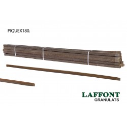 PIQUET BOIS EXOTIQUE 2,5X2,5X180 CM - CLASSE 4