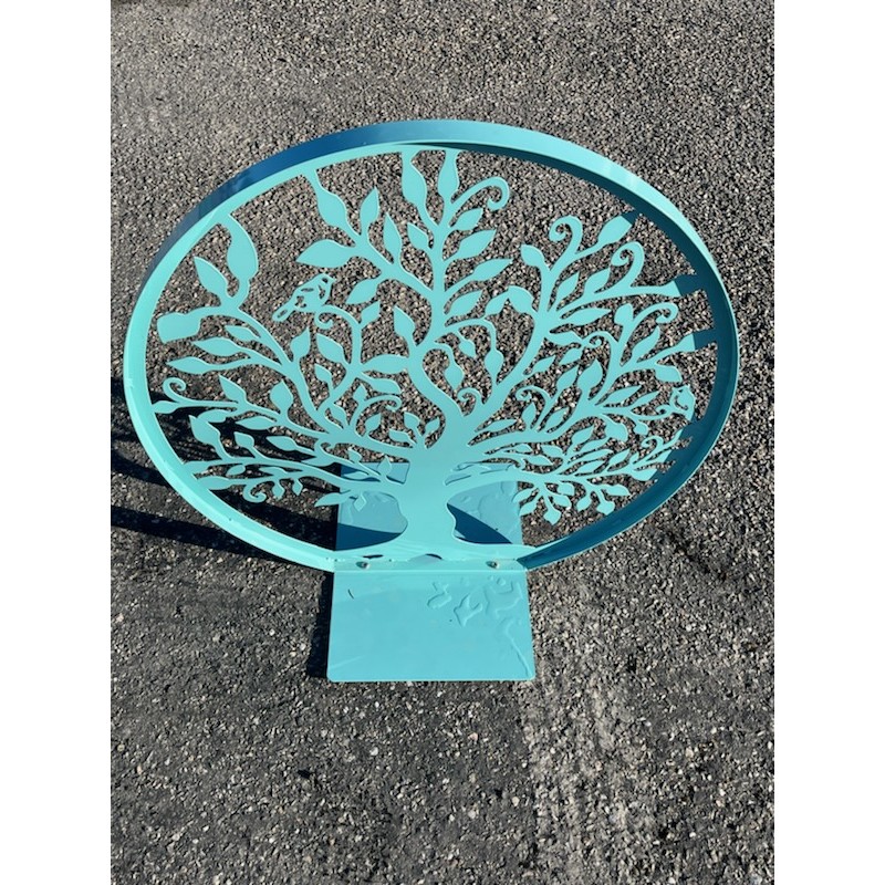 ARBRE DE VIE HT 75 CM - BLEU TURQUOISE