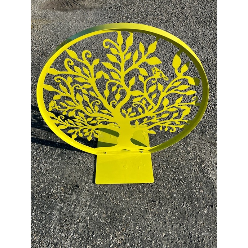 ARBRE DE VIE HT 75 CM - JAUNE