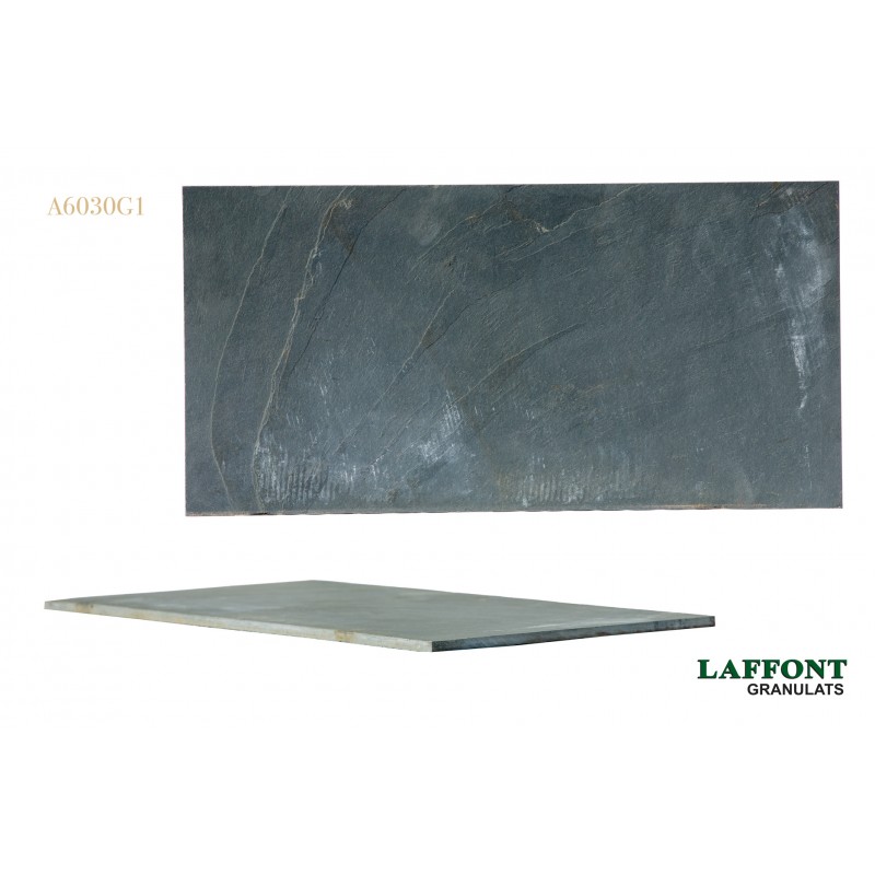 DALLES ARDOISE 60X30X1 CM - GRIS DALLES ARDOISE 60X30X1 CM - GRIS