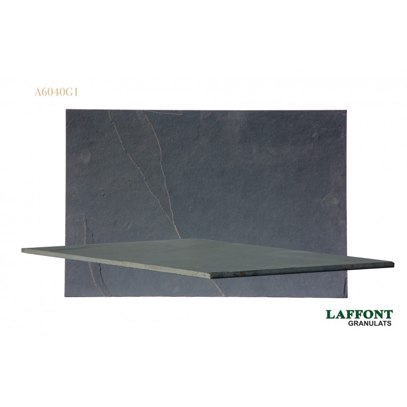 DALLES ARDOISE 60X40X1 CM - GRIS DALLES ARDOISE 60X40X1 CM - GRIS