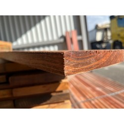 LAME TERRASSE ITAUBA 145 MM EP 21 MM  - LG +/- 1,20 M (4' - 0,177 M2)