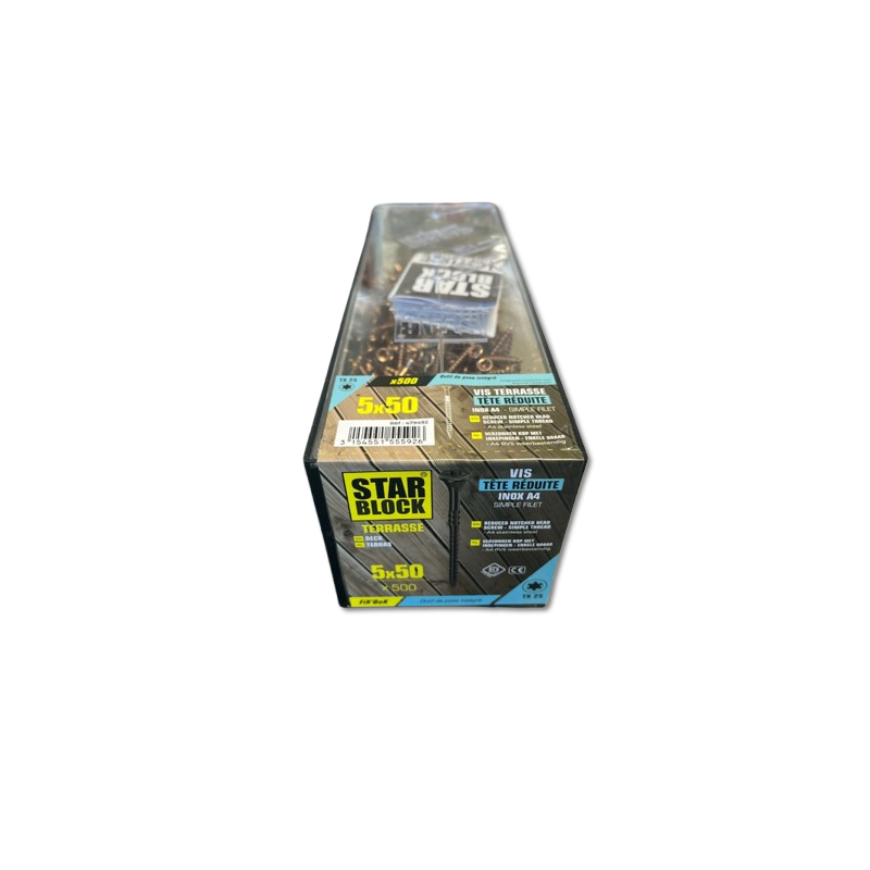 VIS TER INOX A4 5X50 FIXBOX500 VIS TER INOX A4 5X50 FIXBOX500