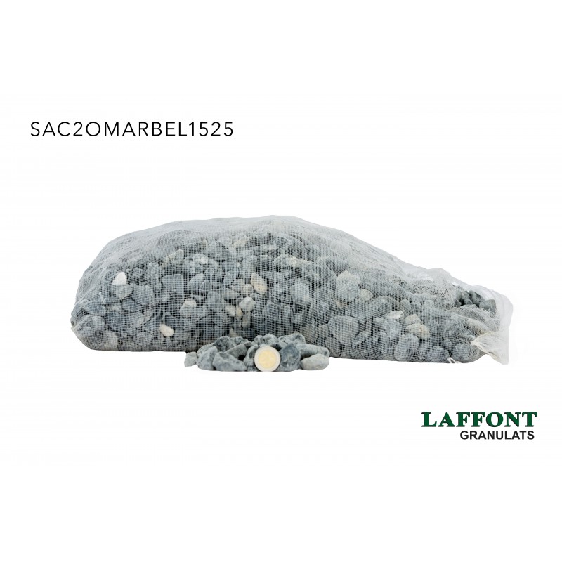 GALETS MARBELLA 15/25 - SAC 20 KG GALETS MARBELLA 15/25 - SAC 20 KG