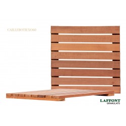 DALLE TERRASSE BOIS EXOTIQUE BRESIL 600X600X38 MM DALLE TERRASSE BOIS EXOTIQUE BRESIL 600X600X38 MM