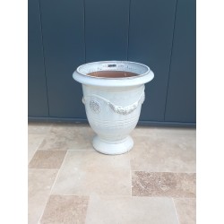 POT ANDUZE W EMAIL Ø 50 CM HT. 54 CM REF. 2373
