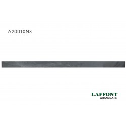 BORDURE ARDOISE 200X10X2 CM - NOIR