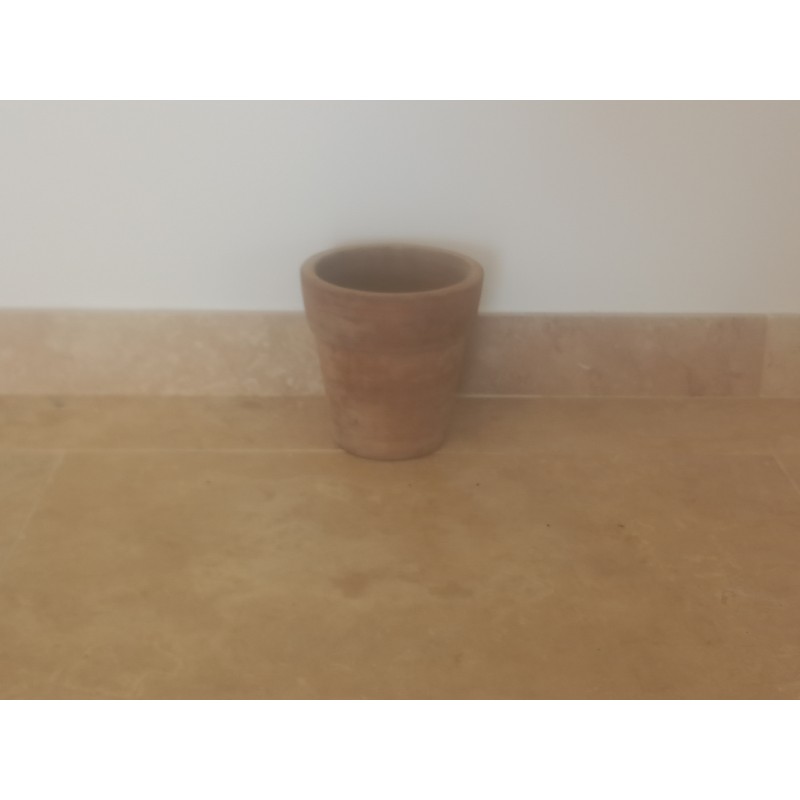 POT ROND REBORD Ø 16 CM HT 16 CM