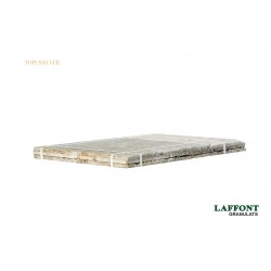 TRAVERTIN OPUS 1,2 CM - SILVER