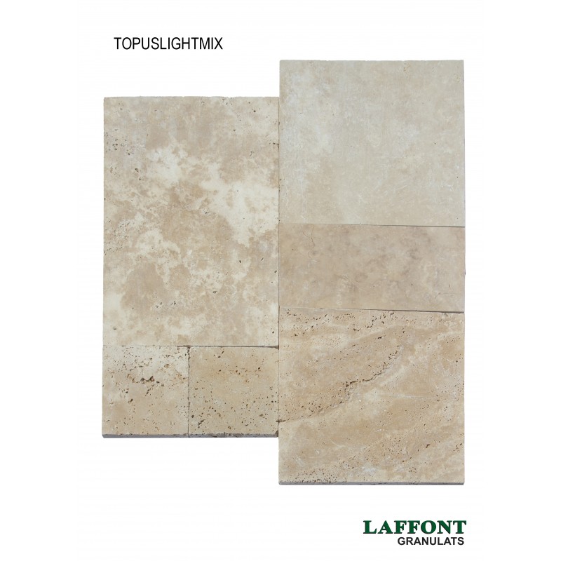 TRAVERTIN BEIGE OPUS EP 1,2 CM - LIGHT MIX