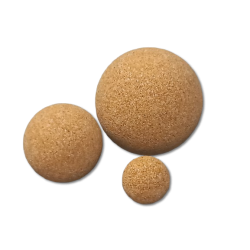 TRIO SPHERES RESINE Ø 15 / 25 / 35 CM GRAVIER MARBRE JAUNE SOLEIL