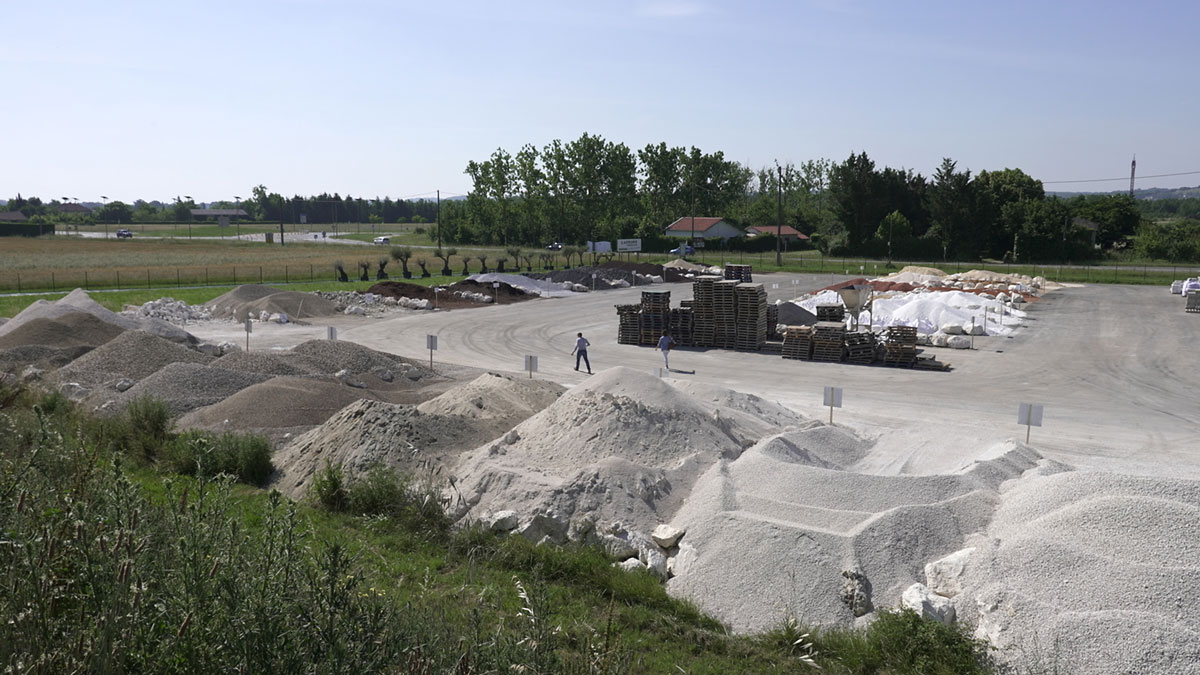 Les sables drainant et de construction en stock chez Laffont Granulats à Brax (47310)
